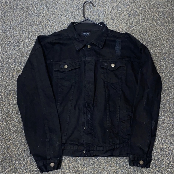 Black Denim Jacket - Picture 1 of 2